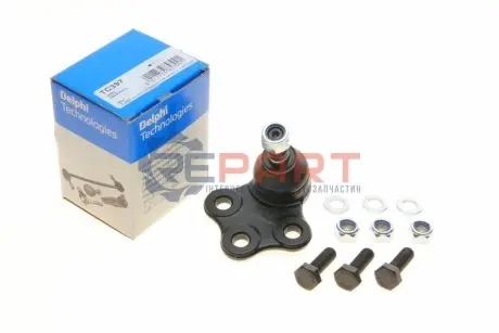 Опора кульова (передня/знизу) Opel Astra F 91-99/Vectra A 88-95 Delphi TC397 Купити в Україні