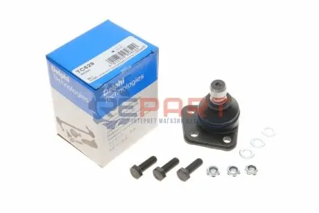 Опора кульова (передня/знизу) VW Caddy II 96-00 Delphi TC629 Купити в Україні