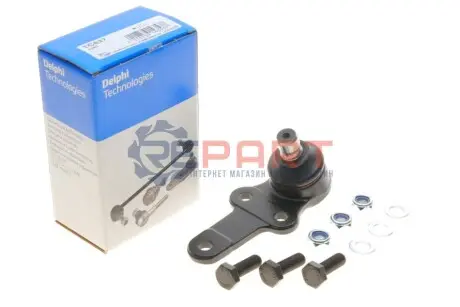 Фото Опора кульова (передня/знизу) Ford Focus 98-04 Delphi (TC837) зображення 1