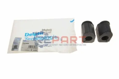 Втулка стабілізатора (переднього) Renault Clio 91- (d=20mm) Delphi TD546W Купити в Україні