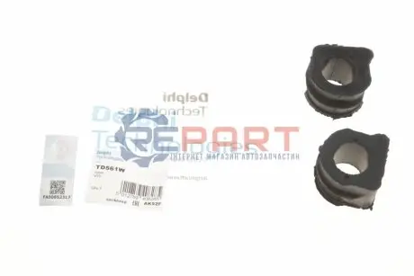 Фото Втулка стабілізатора (переднього) Audi A3/TT/VW Golf 96-13 Delphi (TD561W) зображення 1