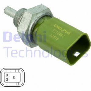 Датчик температуры жидкости охлаждения RENAULT 1,2 16V 05- - (8200699074) Delphi TS10482