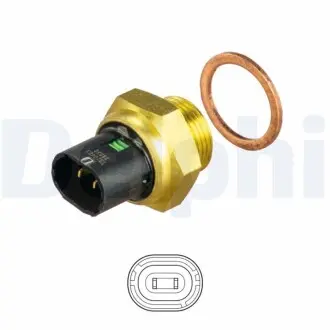 Датчик, температура охолоджувальної рідини Delphi TS10483