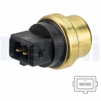 Датчик температури охолоджуючої рідини VW Caddy II 1.9D 95-04 (2 конт.) Delphi TS10525 Купити в Україні