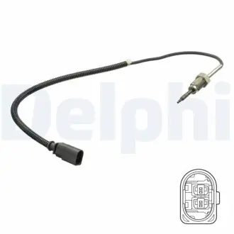 DELPHI VW датчик температуры ВГ Т5 Delphi TS30172 Купить в Украине