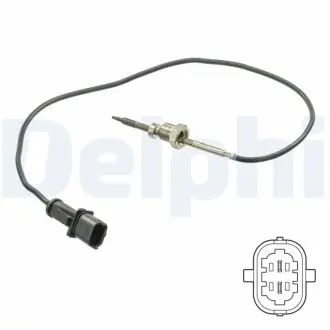 DELPHI FIAT датчик температуры выхлопных газов DOBLO вен 1.9 JTD Multijet 05- Delphi TS30201 Купить в Украине
