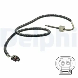 Датчик температури вихлопних газів (перед DPF/після DPF) MERCEDES GLK (X204), S (W221, V221) 2.2D/3.0D 10.05-06.15 Delphi TS30225 Купити в Україні