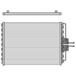 Радиатор кондиционера Delphi TSP0225061 (фото 1)