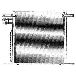 Радіатор кондиціонера Delphi TSP0225126 Купити в Україні