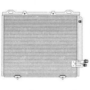 Конденсатор, система кондиціонування повітря Delphi TSP0225194 Купити в Україні