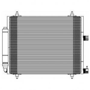 Радиатор кондиционера - (1489398080, 6455AP) Delphi TSP0225595