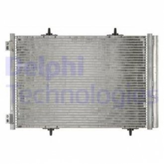 Радиатор кондиционера - (6455EK, 6455HG, 6455HF) Delphi TSP0225642 (фото 1)