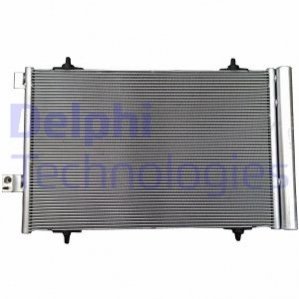 Радиатор кондиционера - (9683011280, 6455GY, 6455HV) Delphi TSP0225665 (фото 1)