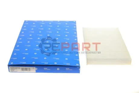 Фото Фільтр салону Citroen C2/C3/C4/Peugeot 307/308 00- (вугільний) Delphi (TSP0325123) зображення 1