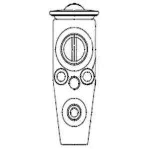 Розширювальний клапан, система кондиціонування повітря Delphi TSP0585120 Купити в Україні