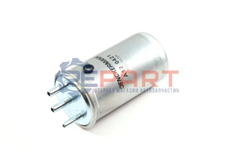 Фото 1 — Фільтр паливний Dacia Logan// Renault Duster/Sandero 1.5dCi 09/07- Denckermann (A120421) Фото Фільтр паливний Dacia Logan// Renault Duster/Sandero 1.5dCi 09/07- Denckermann (A120421) зображення 1