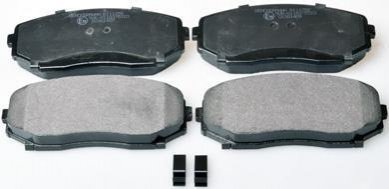 Тормозные колодки передние Mazda CX-7/CX-9 2.2D/2.3D/3.7 07- Denckermann B111258 (фото 1)