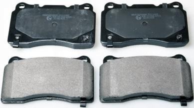 Гальмівні колодки дискові передн Mitsubishi Lancer/Subaru Impreza/Opel Insignia 2.0-2.8 00- Denckermann B111265 (фото 1)