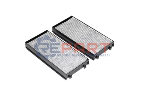 Фільтр салону BMW X5 (E70/F15)/X6 (E71/E72) 2.0-4.8 07- (вугільний) (2шт) Denckermann M110494K Купити в Україні