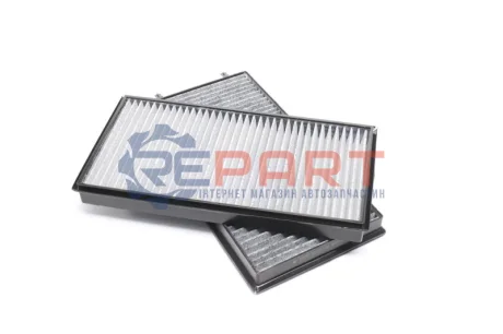 Фото (к-кт 2шт) Фільтр салона вугільний Bmw 7 E65 01- Denckermann (M110672K) зображення 1