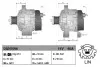 Фото Генератор (14В, 90А, новий із заставою) TOYOTA AURIS, COROLLA 1.6 10.12-12.18 Denso (DAN1096) зображення 3