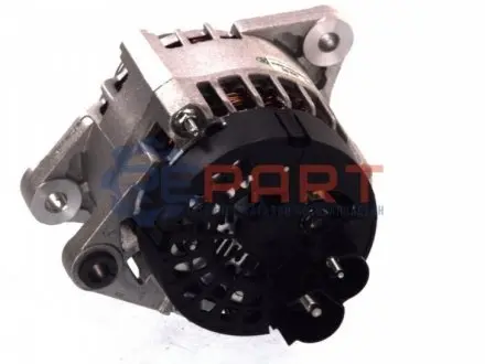 Генератор (14В, 120А, новий із заставою) ALFA ROMEO 147, 156, 166, GT FIAT BRAVA, BRAVO I, BRAVO II, DOBLO, IDEA, MAREA, MULTIPLA, PUNTO, STILO LANCIA LYBRA, MUSA 1.8/1.9D/2.4D 09.97 Denso DAN502