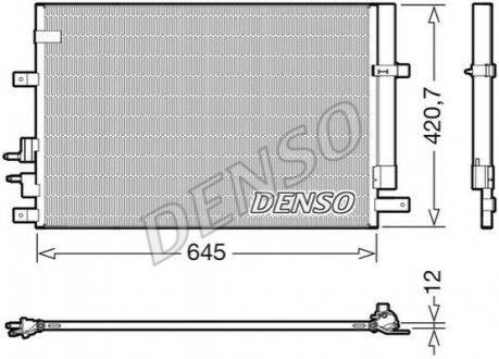 Автозапчастина DENSO DCN01024 (фото 1)