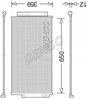 Конденсатор DENSO DCN09047 (фото 1)