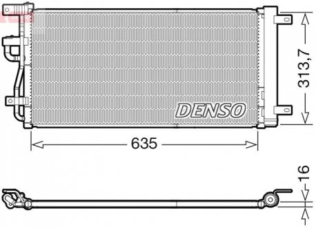 Автозапчасть DENSO DCN15007 (фото 1)