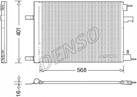 Конденсатор DENSO DCN20008 (фото 1)