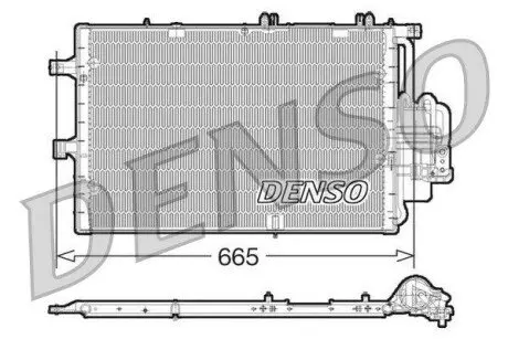 Конденсатор, система кондиціонування повітря Denso DCN20017