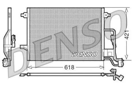 Конденсатор, система кондиціонування повітря Denso DCN32018