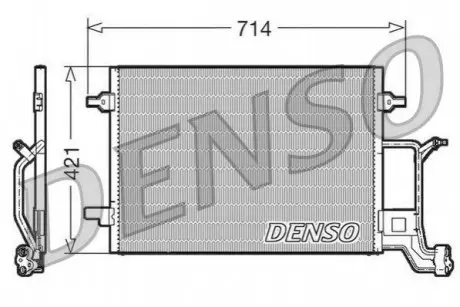 Конденсатор, система кондиціонування повітря Denso DCN32019