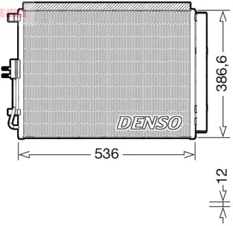 Конденсатор, система кондиціонування повітря Denso DCN43009