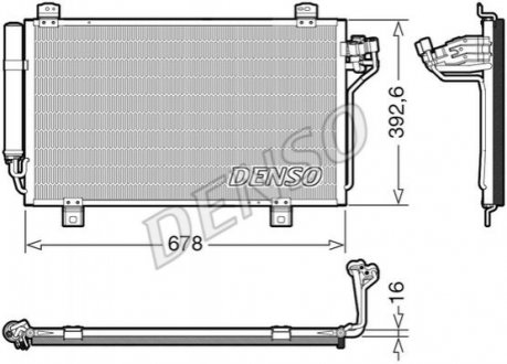 Автозапчастина DENSO DCN44015