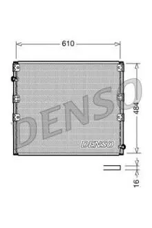 Конденсатор кондиціонера TOYOTA LAND CRUISER 90 2.7/3.0D/3.4 04.95-12.02 Denso DCN50020