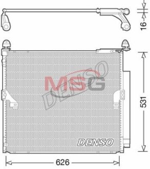 Конденсер кондиционера DENSO DCN50038