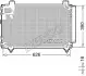 Конденсатор кондиціонера (з осушувачем) TOYOTA AVENSIS 2.0D 04.03-11.08 Denso (DCN50044) зображення 1