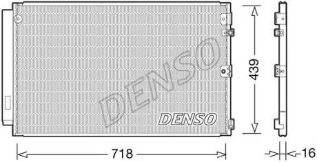 Радиатор кондиционера Denso DCN51011