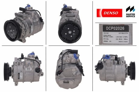 Компрессор кондиционера DENSO DCP02026