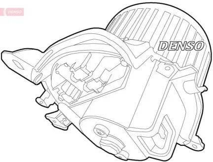 Вентилятор салону ALFA ROMEO MITO 1.3D/1.4/1.6D 08.08-10.18 Denso DEA01012