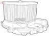 Компресор салону Denso (DEA02002) зображення 1