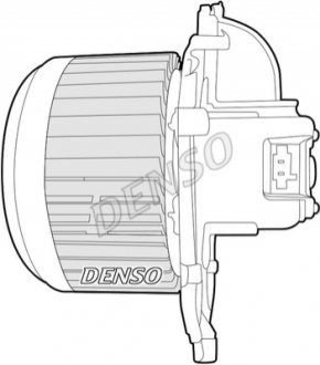 Вентилятор салона DENSO DEA07018