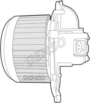 Вентилятор салону CITROEN BERLINGO, BERLINGO MULTISPACE, C4 GRAND PICASSO I, C4 PICASSO I PEUGEOT PARTNER, PARTNER ORIGIN, PARTNER TEPEE 1.2-Electric 10.06 Denso DEA07018