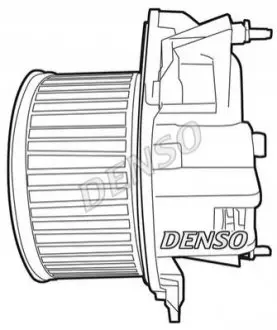 Вентилятор салону FIAT IDEA LANCIA YPSILON 1.2-1.9D 10.03 Denso DEA09030