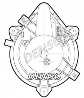 Вентилятор, конденсатор кондиціонера DENSO DEA09044