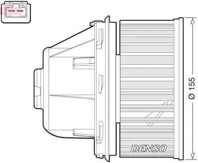 Автозапчасть Denso DEA10053