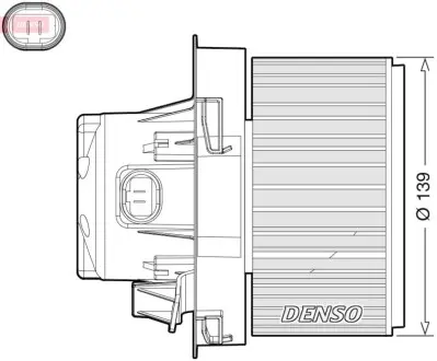 Компресор салону Denso DEA21012