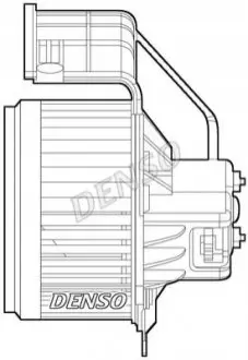 Вентилятор салона R KANGOO 08- Denso DEA23020