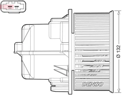 Компресор салону Denso DEA33002